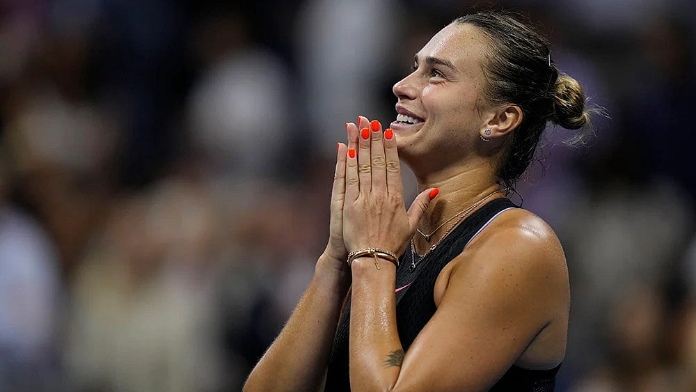 File  : Aryna Sabalenka during the 2025 season 